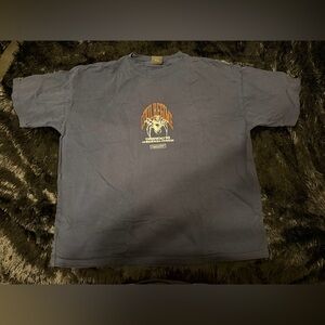 Civil Regime Graphic T Shirt Navy Blue XXL